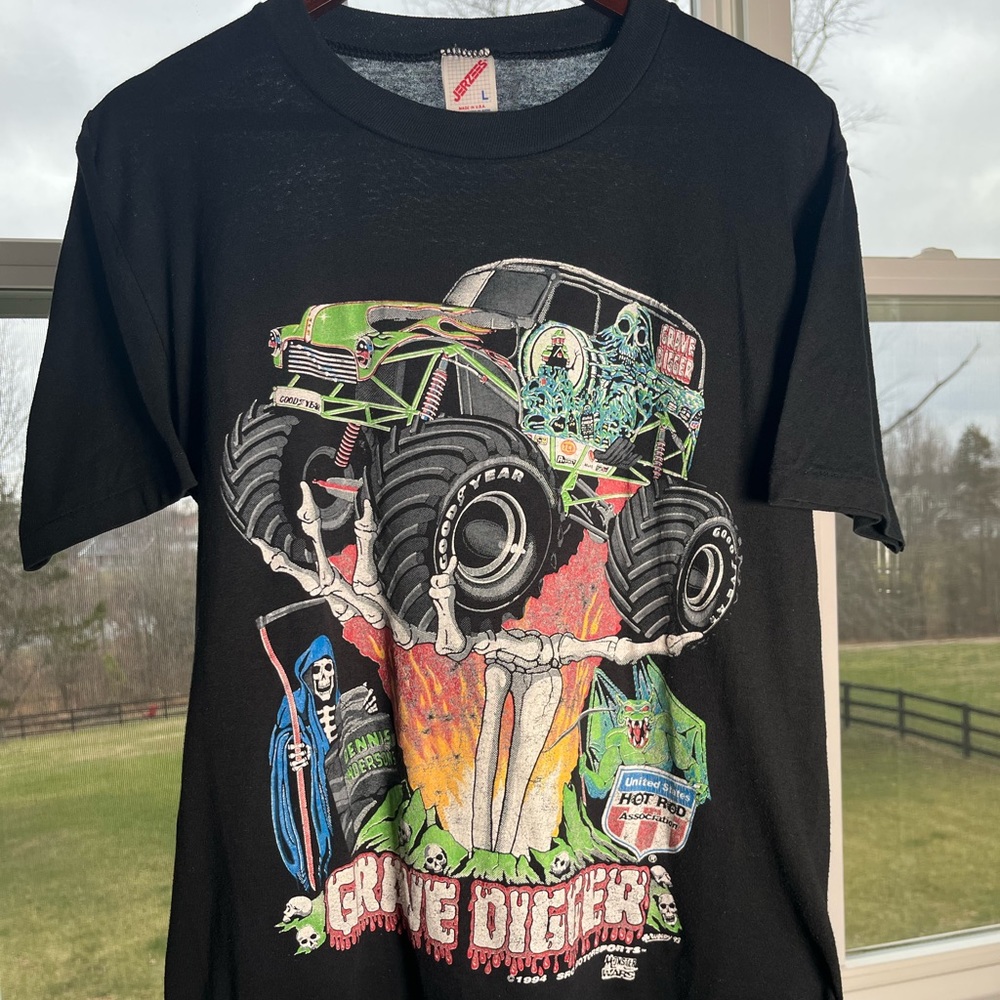 Men’s Size Large - Dennis Andersons 1994 Grave Digger Shirt